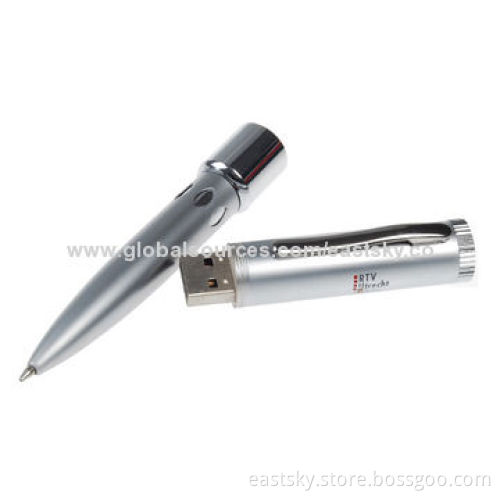 Promotional Pen Shape USB Drive, Logos Imprint and Advertisement Data Pre-loading WelcomedNew